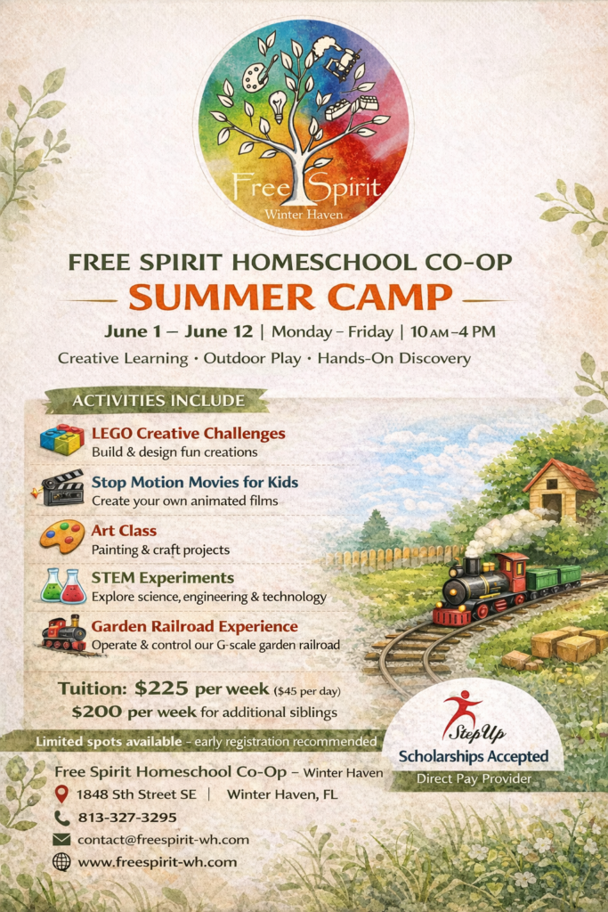 Summer Camp Free Spirit Winter Haven Flyer